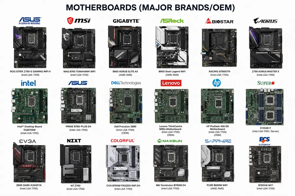Motherboards