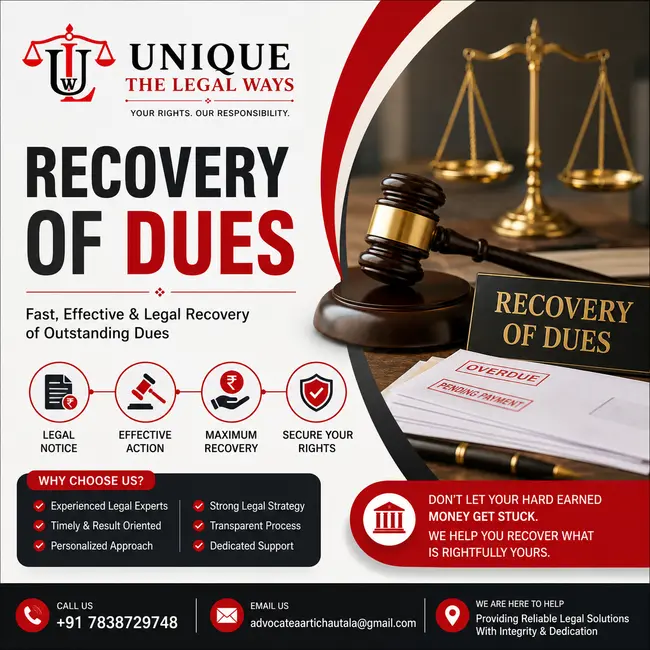 Recovery of Dues