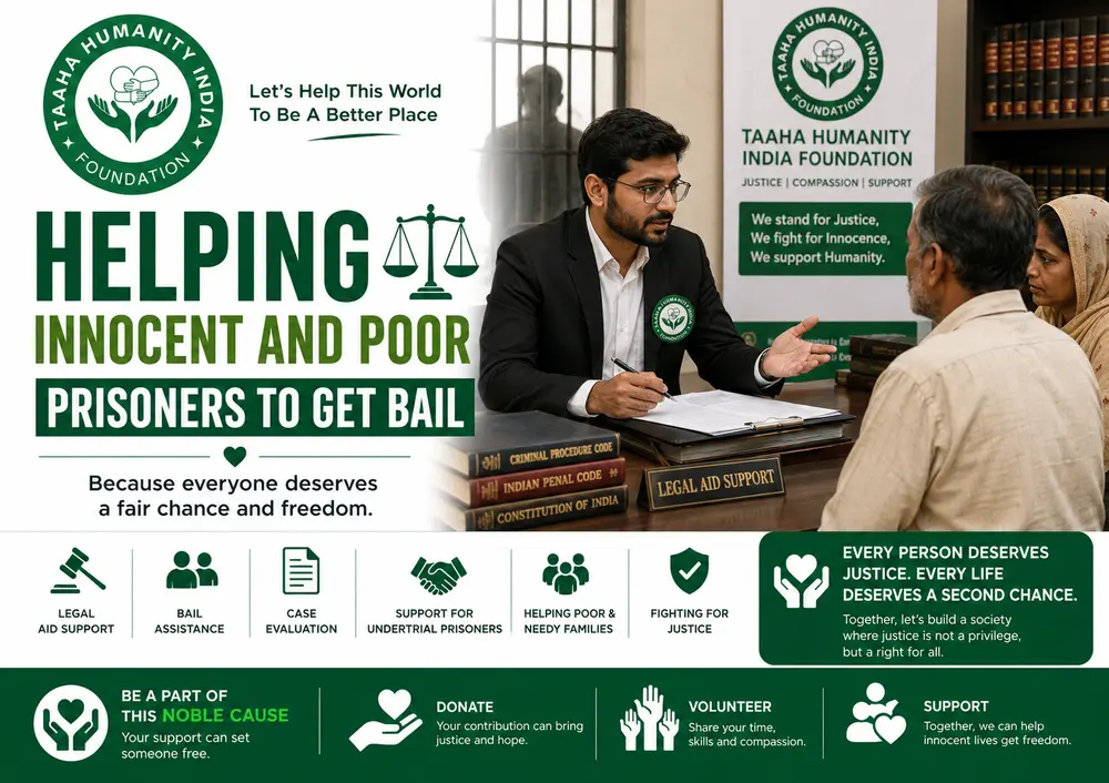Helping Innocent And Poor prisoners To Get Bail
